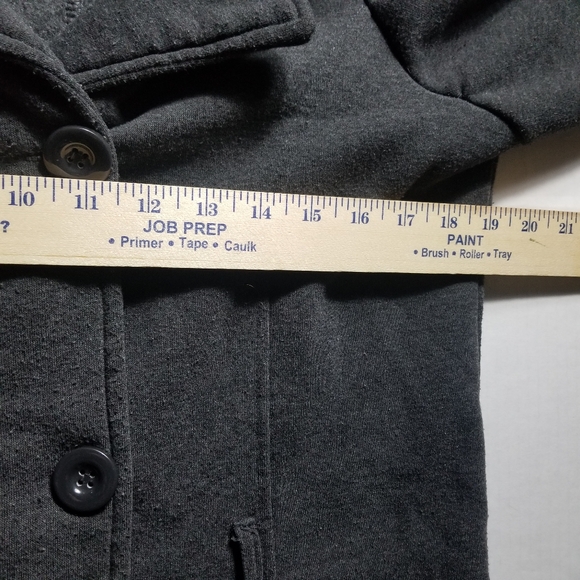 YMI DARK GRAY PEACOAT SIZE L - Picture 8 of 10